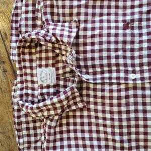 Brooks brother flannel shirt